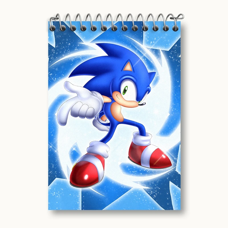 دفتر یادداشت 50 برگ خندالو مدل سونیک (Sonic) کد 37022