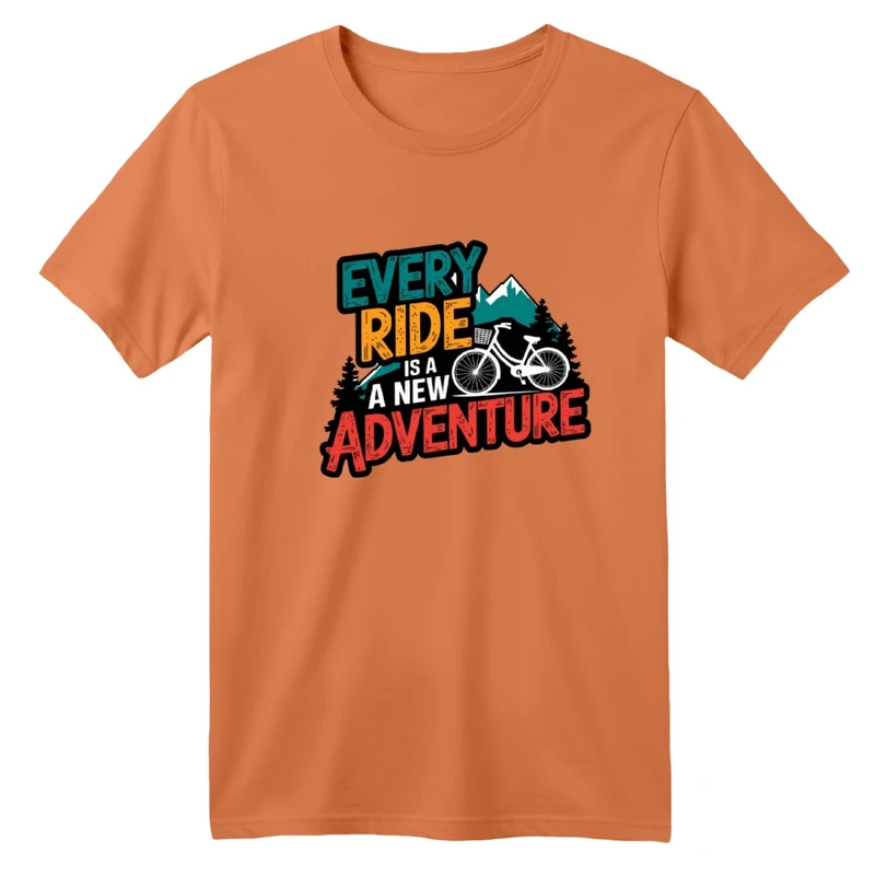 تی‌شرت آستین کوتاه لانگ بچگانه مدل کوهستان