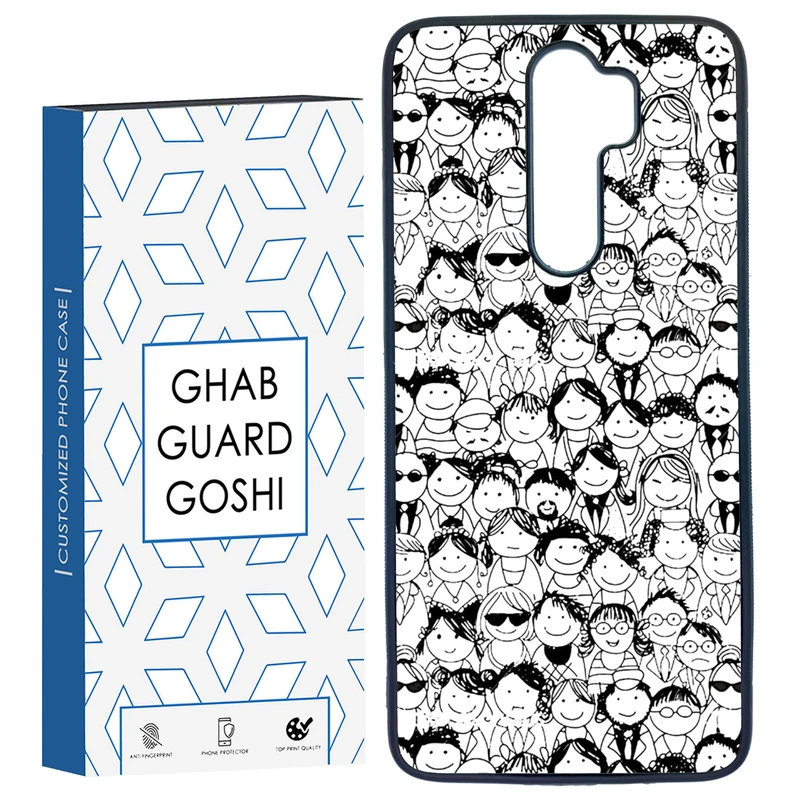 کاور قاب گارد گوشی طرح آدمک کد TPU-076 مناسب برای گوشی موبایل شیائومی Redmi Note 8 PRO