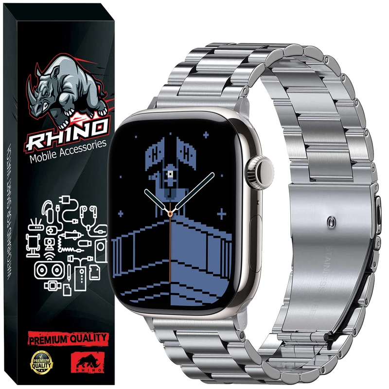بند راینو مدل 3Bead مناسب برای اپل واچ سری 11 سایز 42 میلی متری
