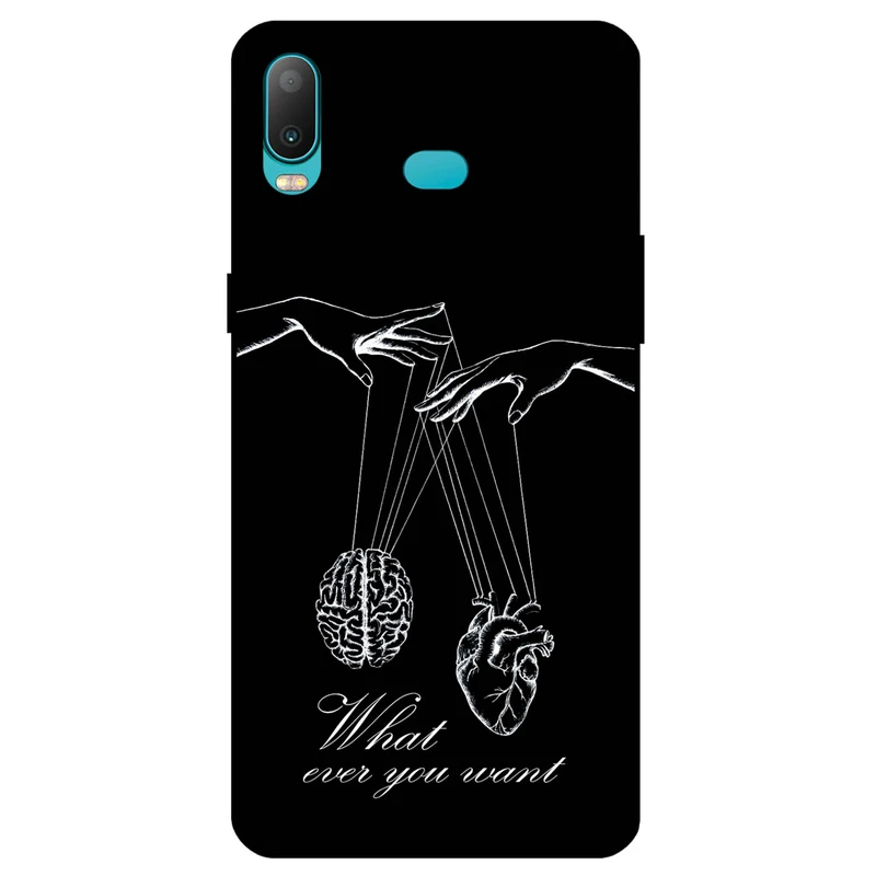 کاور مگافون طرح فکر و احساس مدل 1899 مناسب برای گوشی موبایل سامسونگ Galaxy A6 S   