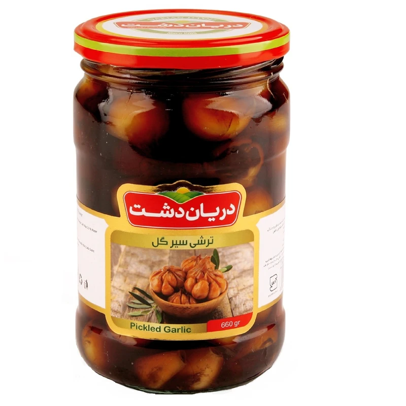 ترشی سیرگل دریان دشت - 660 گرم