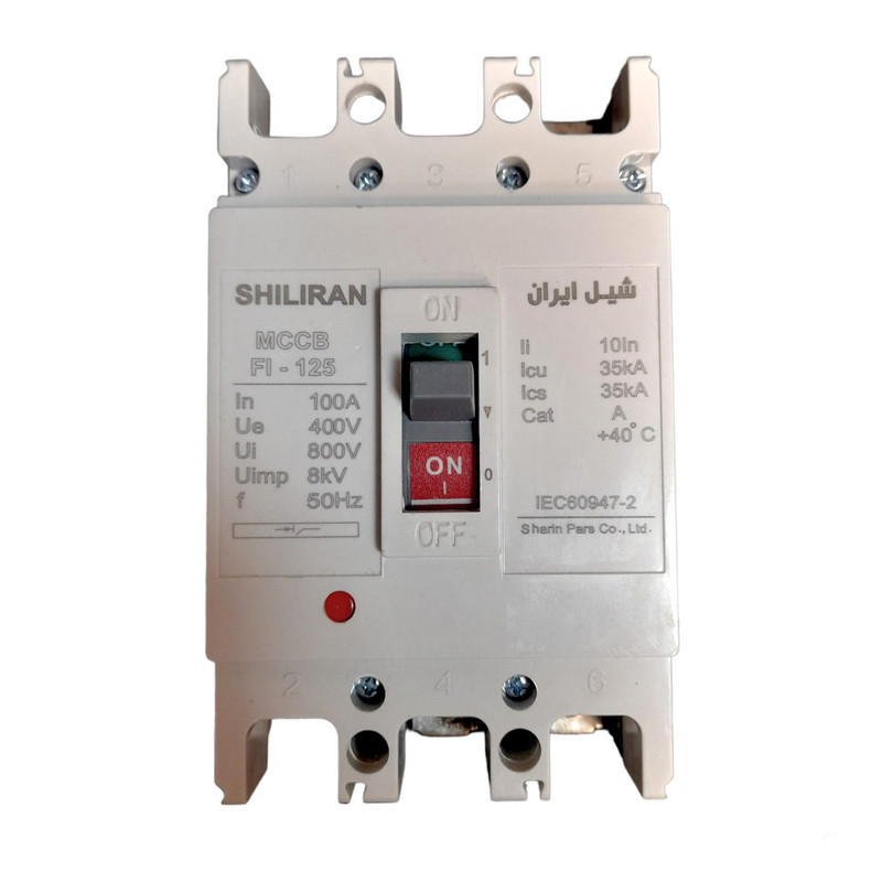 کلید اتوماتیک 100 آمپر شیل ایران مدل فیکس کد In100A