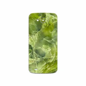 MAHOOT Green Crystal Marble Cover Sticker for LG X venture