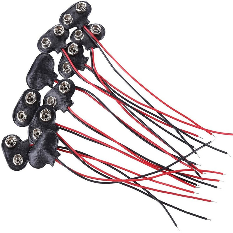 سر باتری کتابی مدل 9v مجموعه 10 عددی