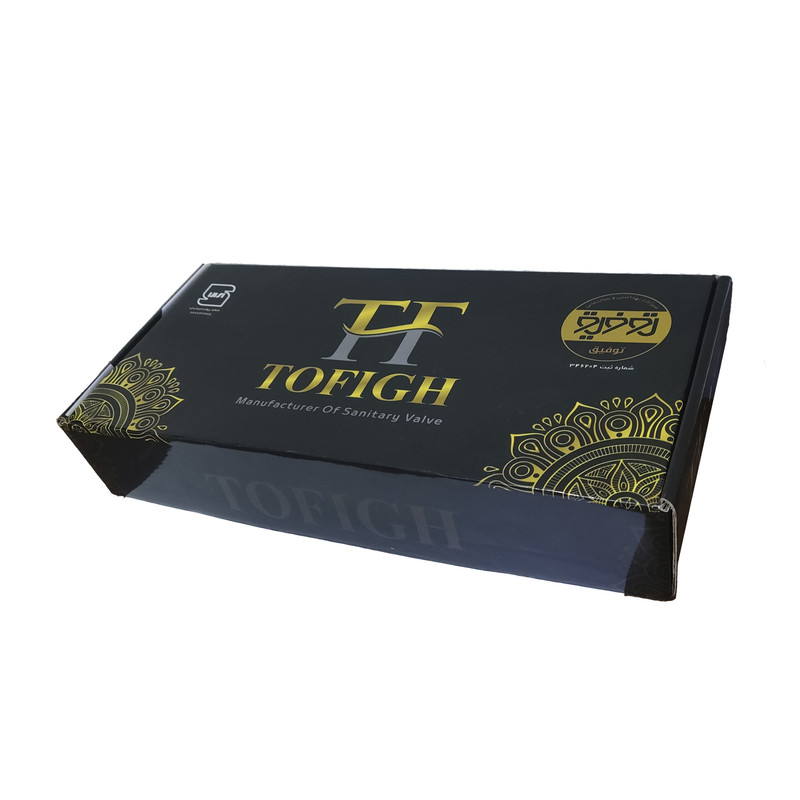 ست شیر الات شیرآلات بهداشتی و ساختمانی توفیق مدل قاصدک مجموعه 6 عددی