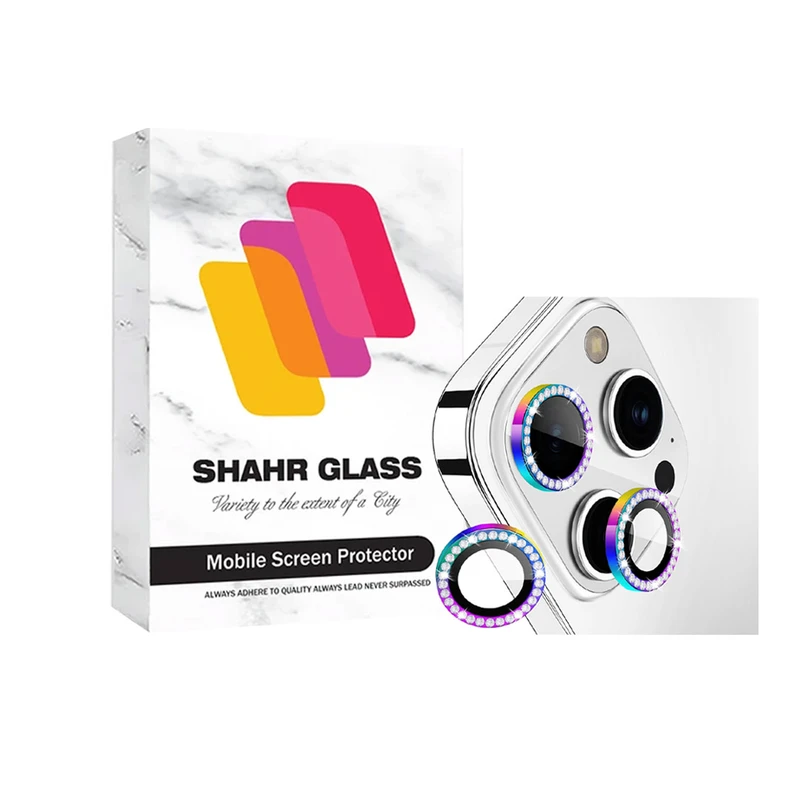 محافظ لنز دوربین شهر گلس مدل NEGLES مناسب برای گوشی موبایل اپل iPhone 13 Pro Max