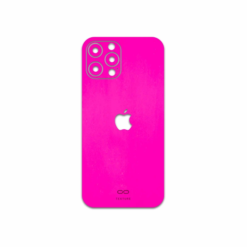 برچسب پوششی ماهوت مدل Phosphorus-Pink مناسب برای گوشی موبایل اپل iPhone 12 Pro Max