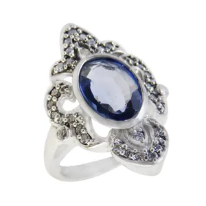 انگشتر نقره زنانه کد 2848