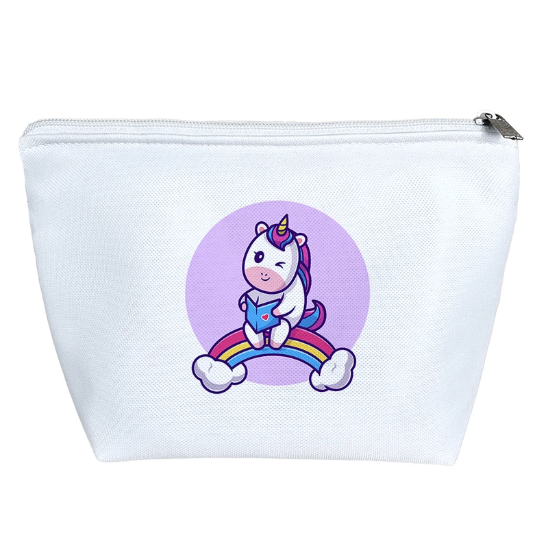 کیف لوازم آرایش دخترانه خندالو مدل اسب تک شاخ کد 388