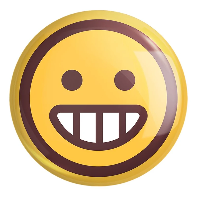 پیکسل خندالو طرح ایموجی Emoji کد 3022 مدل بزرگ