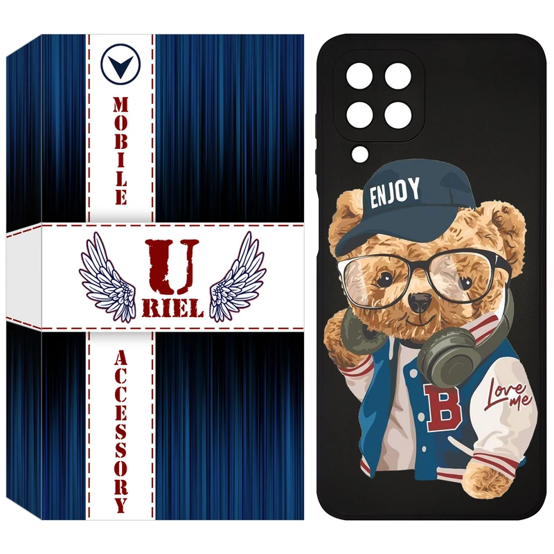 کاور یوریل مدل KSH کد 35 طرح تدی مناسب برای گوشی موبایل سامسونگ Galaxy M33