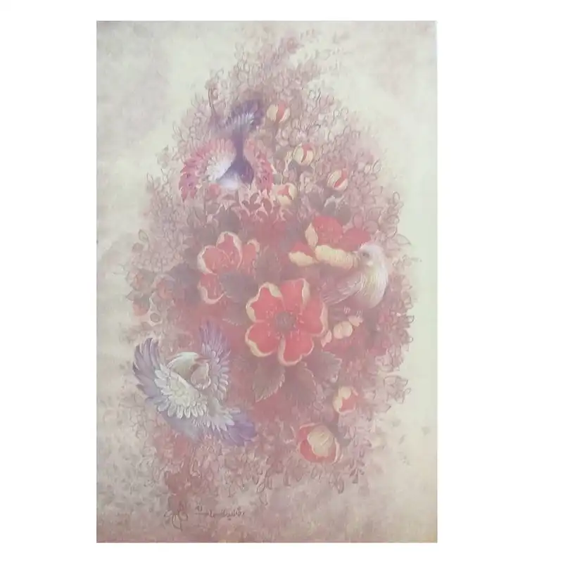 دفتر خوش نویسی صحاف نژد مدل شقایق بسته 2 عددی