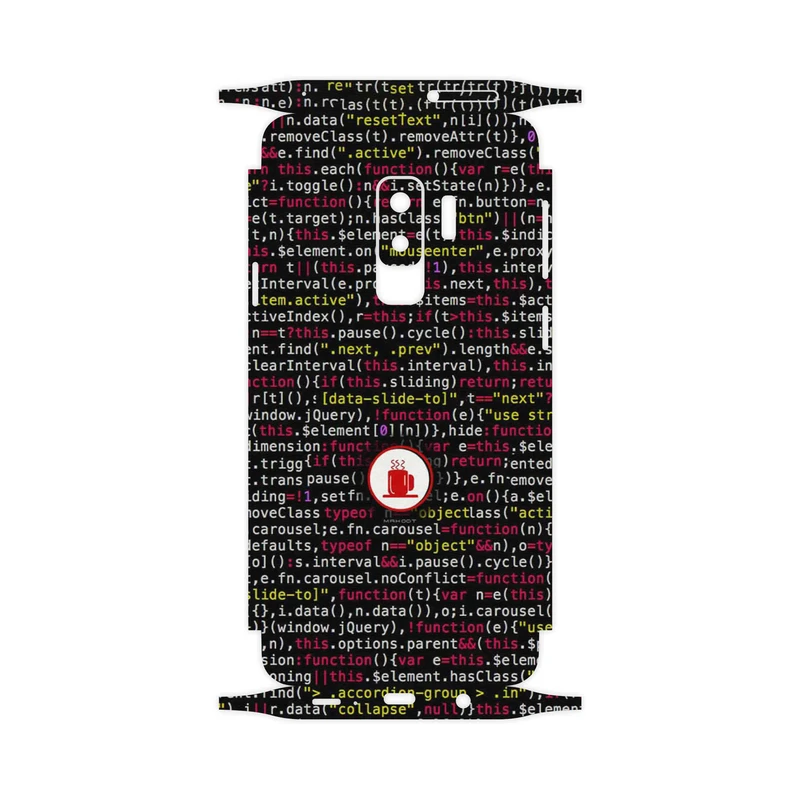 برچسب پوششی ماهوت مدل Programming 1-FullSkin مناسب برای گوشی موبایل سامسونگ Galaxy S9 Plus