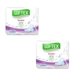 نوار بهداشتی سافتکس مدل Sensitive مجموعه 2 عددی
