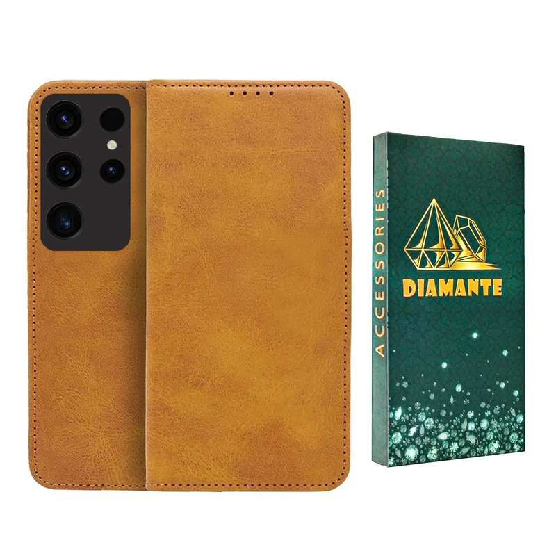 کیف کلاسوری دیامانته مدل Spark Gn مناسب برای گوشی موبایل سامسونگ Galaxy S25 Ultra