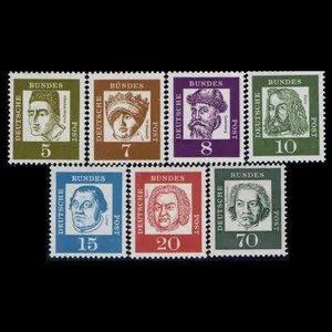 تمبر یادگاری مدل خارجی مجموعه 7 عددی 