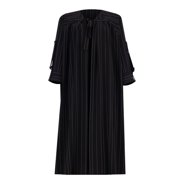 مانتو زنانه السانا مدل سرین کد 224001 رنگ مشکی