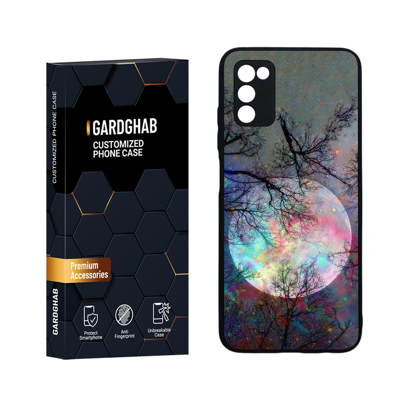   کاور گارد قاب مدل کهکشان مناسب برای گوشی موبایل سامسونگ Galaxy A03s