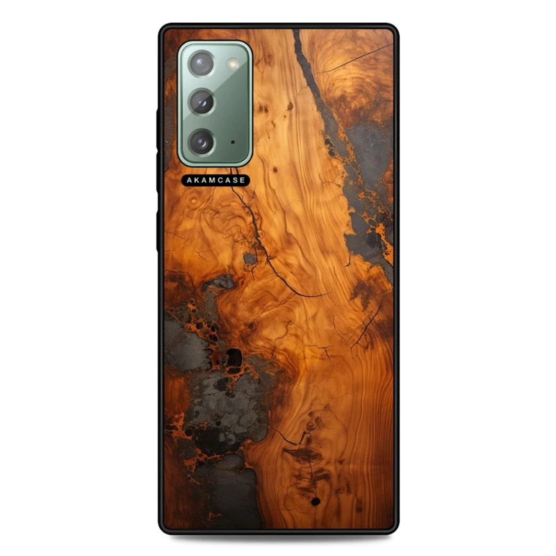 کاور آکام مدل AMC-WSGN20-WOOD-15 مناسب برای گوشی موبایل سامسونگ Galaxy Note 20