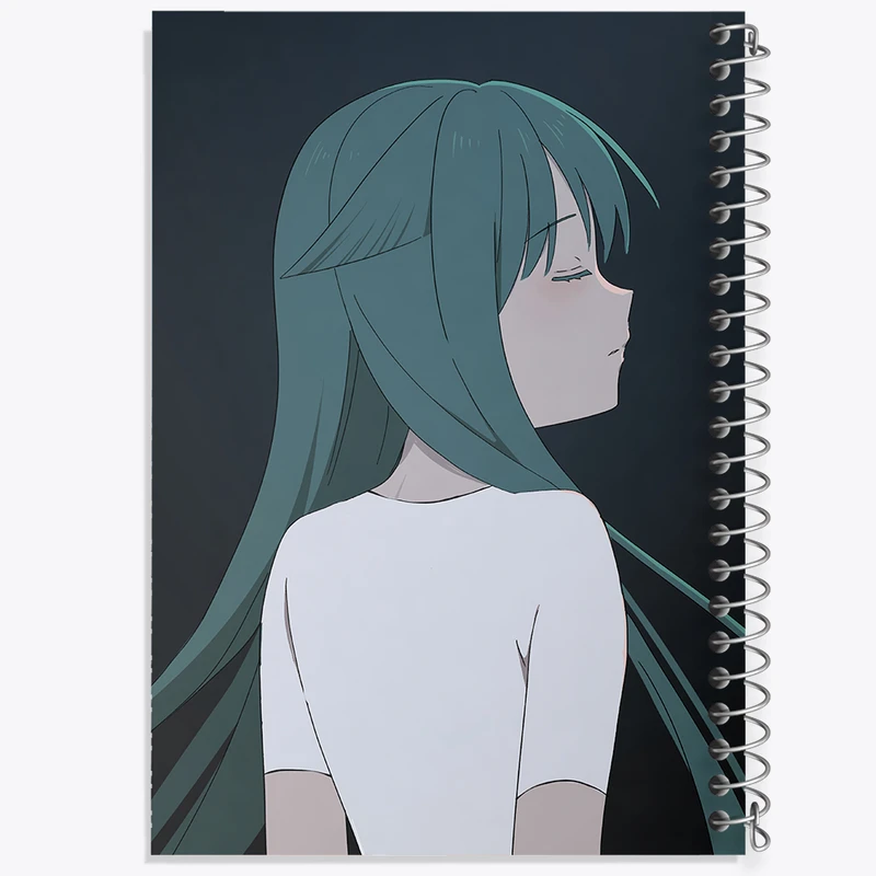 دفتر مشق 50 برگ خندالو طرح بازی آواز سایا (Saya no Uta) کد 35341