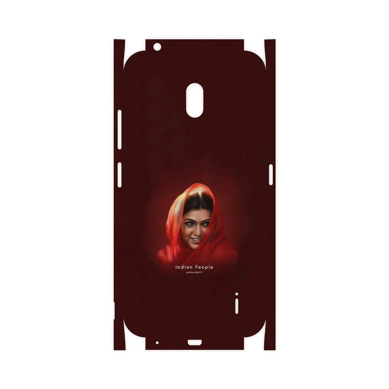 برچسب پوششی ماهوت مدل Portrait of an Indian Woman-FullSkin مناسب برای گوشی موبایل نوکیا 2.2