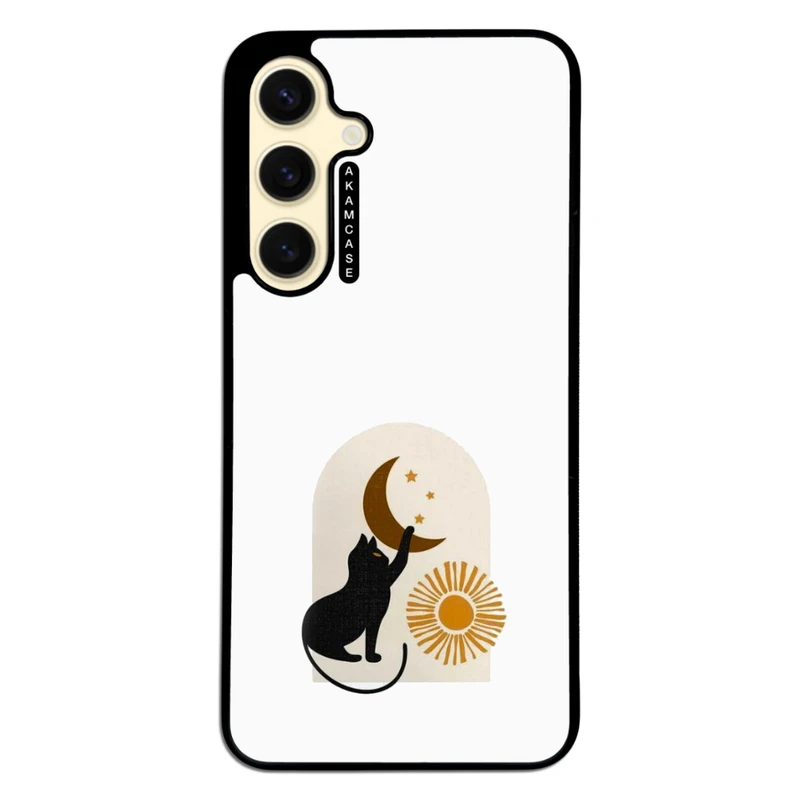 کاور آکام مدل AMC-WSGS24FE-CATS-28 مناسب برای گوشی موبایل سامسونگ Galaxy S24 FE