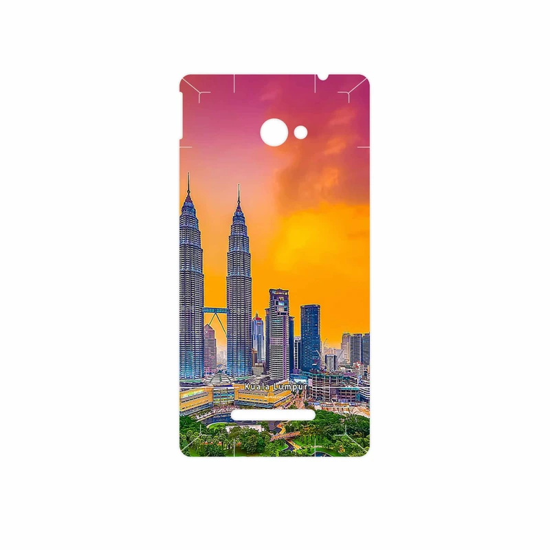 برچسب پوششی ماهوت مدل City of Kuala Lumpur مناسب برای گوشی موبایل اچ تی سی 8X