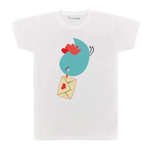 تی شرت بچگانه پرمانه طرح cute کد pmt.2222