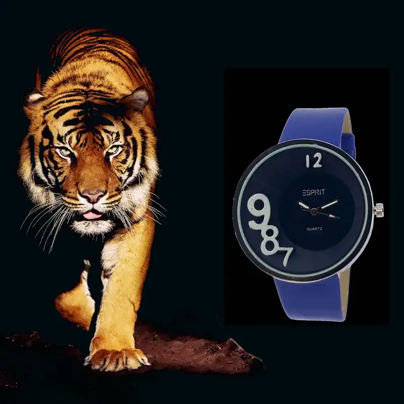 ساعت مچی عقربه ای مدل سه بعدی کد 11