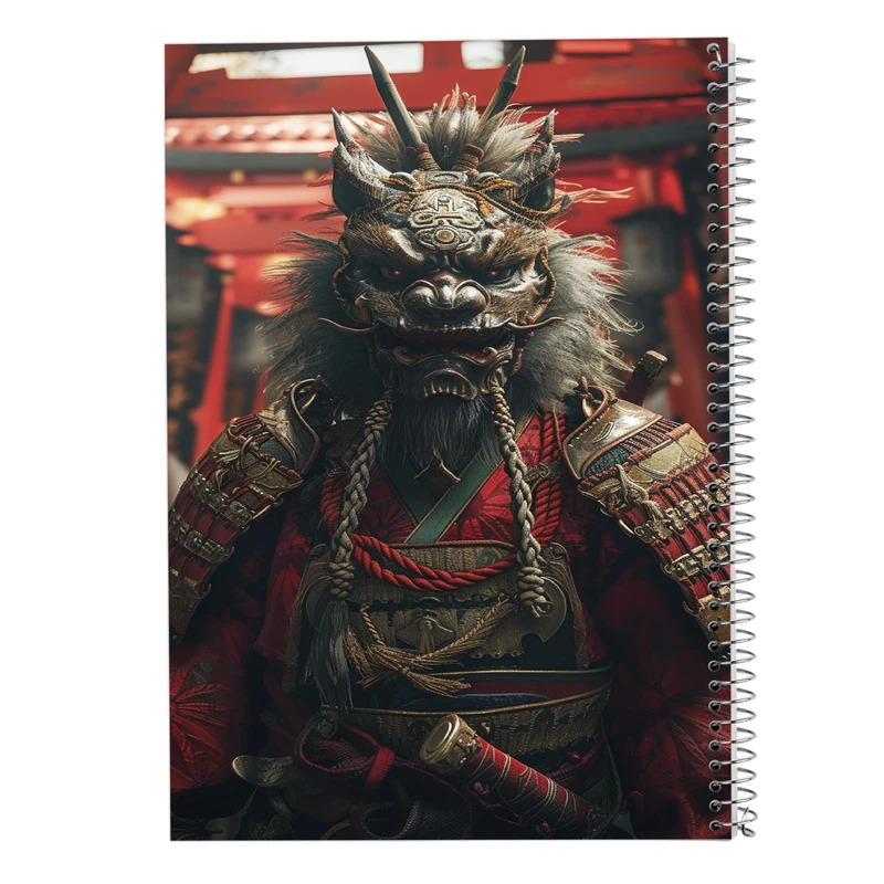 دفتر مشق 50 برگ مدوپد مدل حیوانات جنگجو کد DF14893