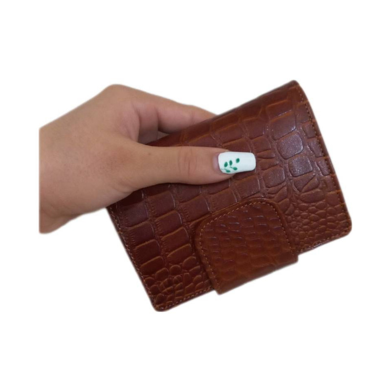 کیف پول زنانه مدل جیبی Vj120-gr-KF5