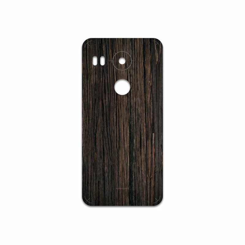 برچسب پوششی ماهوت مدل Burned Wood مناسب برای گوشی موبایل گوگل Nexus 5X