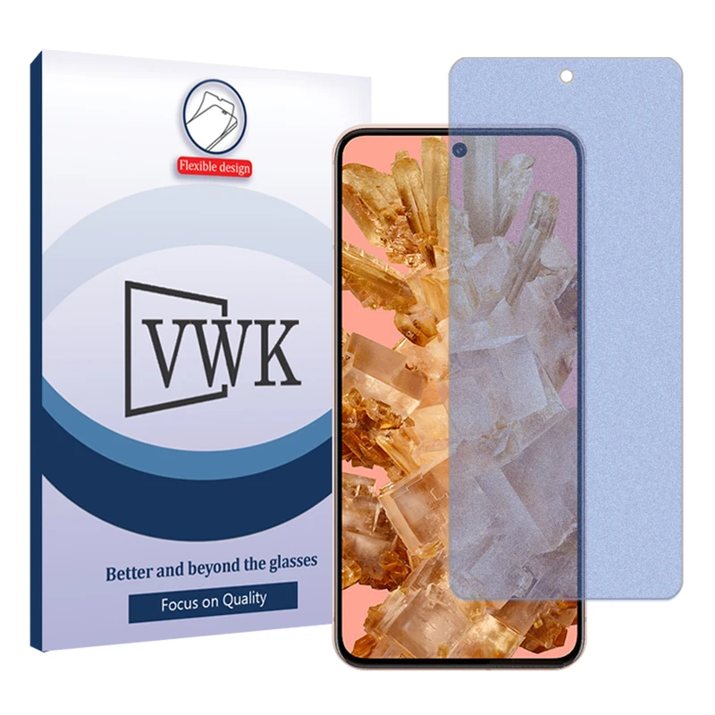 محافظ صفحه نمایش مات آنتی بلو وی دبلیو کی مدل Tough مناسب برای گوشی موبایل گوگل Pixel 8