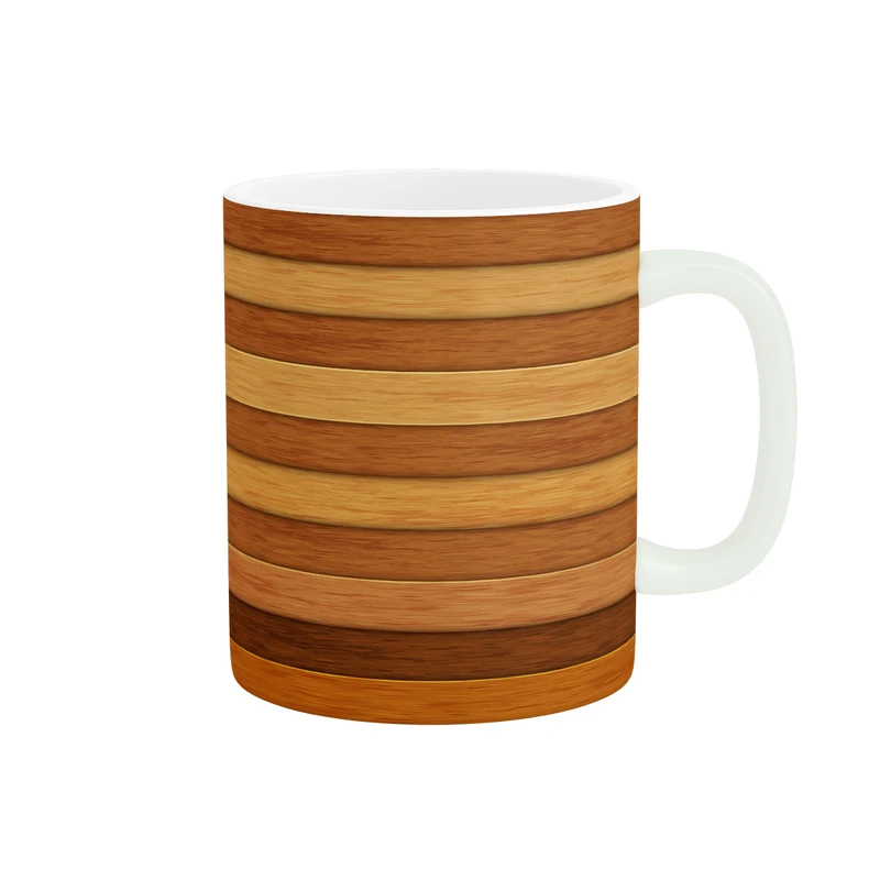 ماگ طرح چوب کد 516