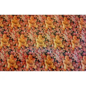 کاغذ کادو مدل نوزاد گل سرخ کد 66 بسته 50 عددی