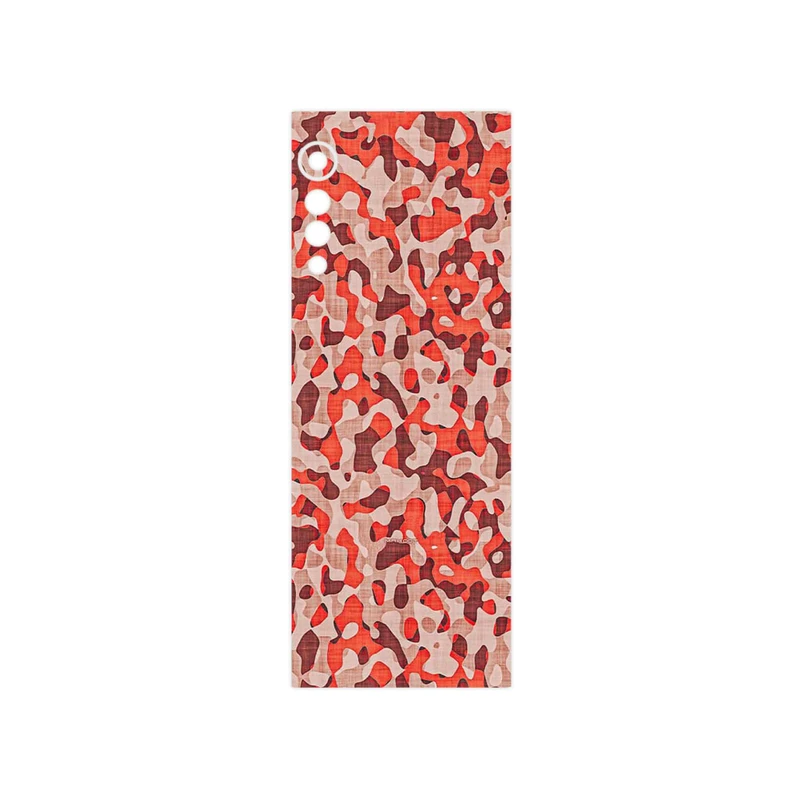 برچسب پوششی ماهوت مدل Red Infantry Army مناسب برای گوشی موبایل ال جی Velvet 5G
