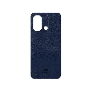 MAHOOT Deep-Blue-Leather Cover Sticker for Xiaomi Redmi 12C