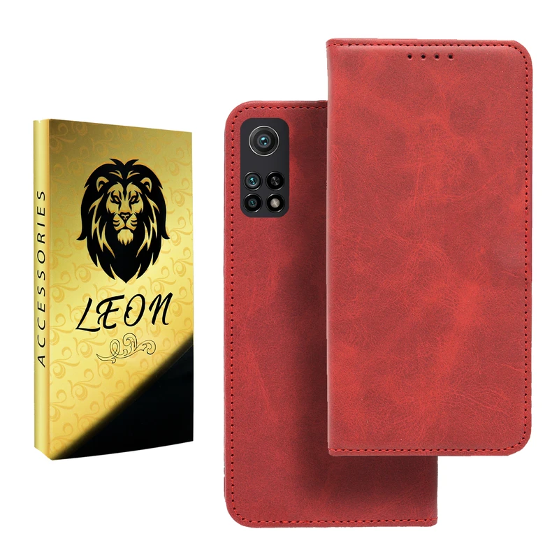 کیف کلاسوری لئون مدل Spork Yo مناسب برای گوشی موبایل شیائومی Redmi Note 11 4G