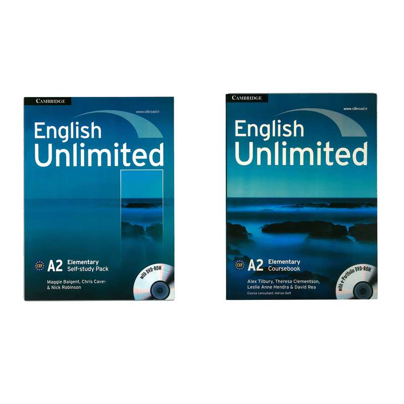 کتاب English Unlimited A2  اثر Adrian Doff انتشارات کمبریج 2 جلدی