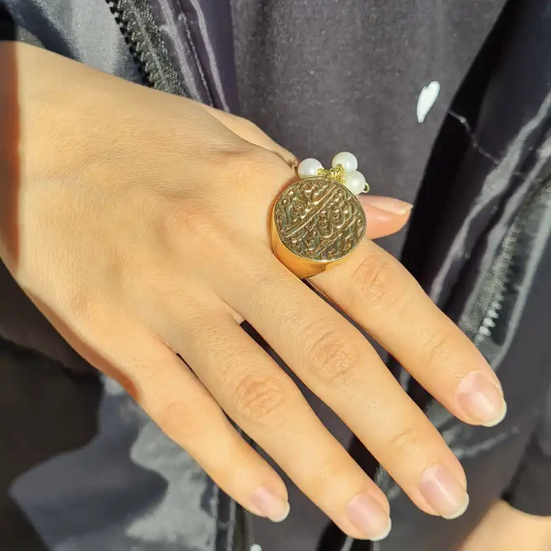 انگشتر مدل مرواریدی