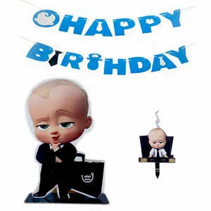 مجموعه 4 عددی تم تولد طرح بچه رییس