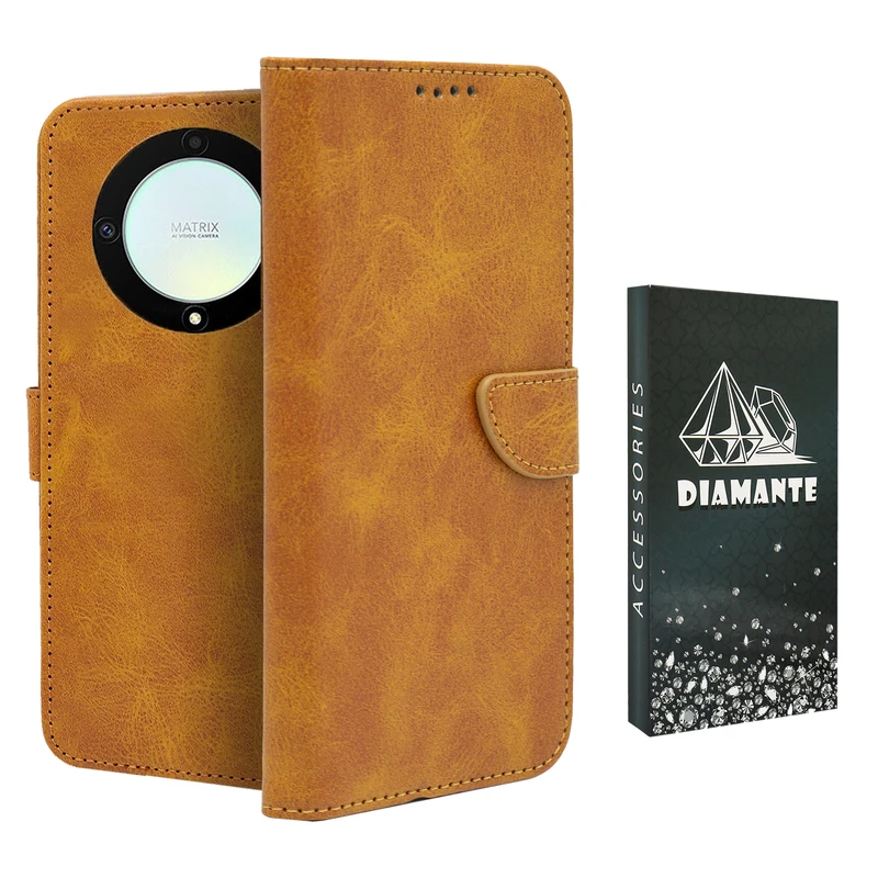 کیف کلاسوری دیامانته مدل Nezhad Bk مناسب برای گوشی موبایل آنر X9A