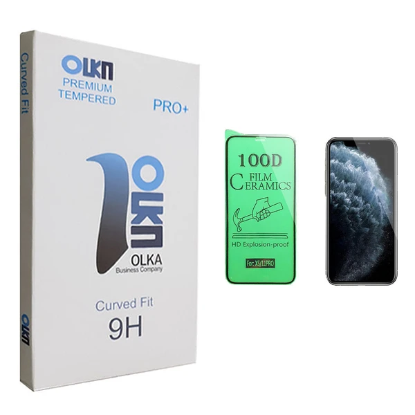 محافظ صفحه نمایش سرامیکی الکا مدل +PRO مناسب برای گوشی موبایل اپل iPhone 11 Pro