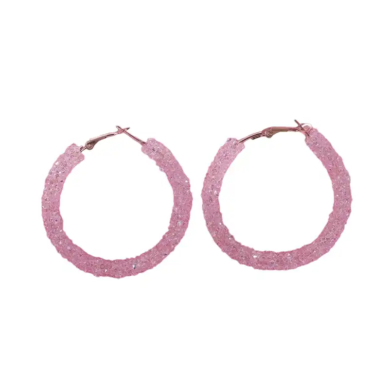 گوشواره زنانه شین مدل کریستالی