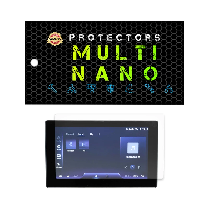 محافظ صفحه نمایش آنتی رفلکس مانیتور خودرو مولتی نانو مدل X-S1M مناسب برای هونگچی E-QM5 Hybrid