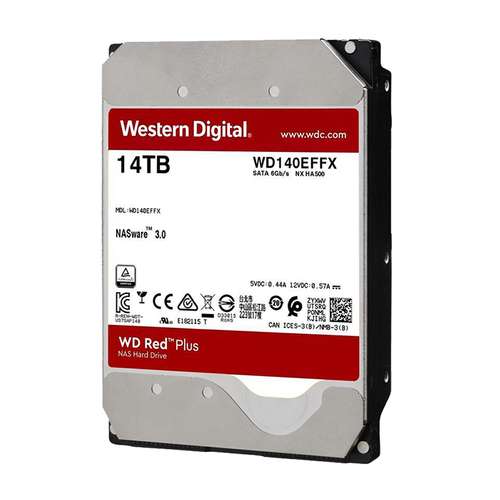 هارددیسک اینترنال وسترن دیجیتال مدل WD140EFFX ظرفیت 14 ترابایت