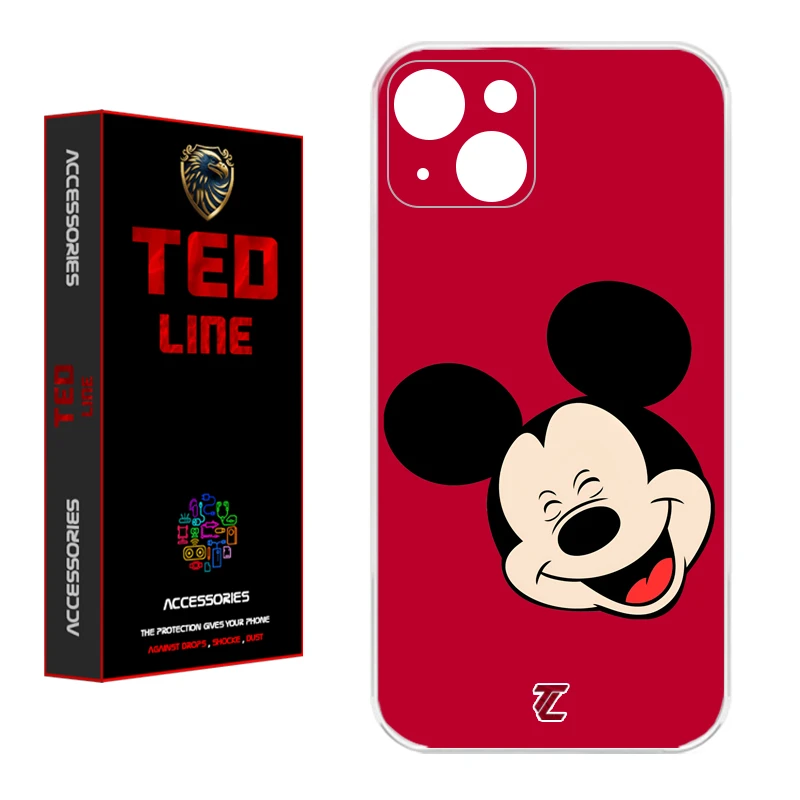کاور تدلاین طرح میکی موس کد 1213 مناسب برای گوشی موبایل اپل Iphone 13 / 14