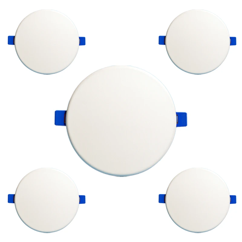 پنل فول لایت ال‌ ای‌ دی 10 وات پارس شانای مدل توکار گرد فنر متغیر بسته 5 عددی