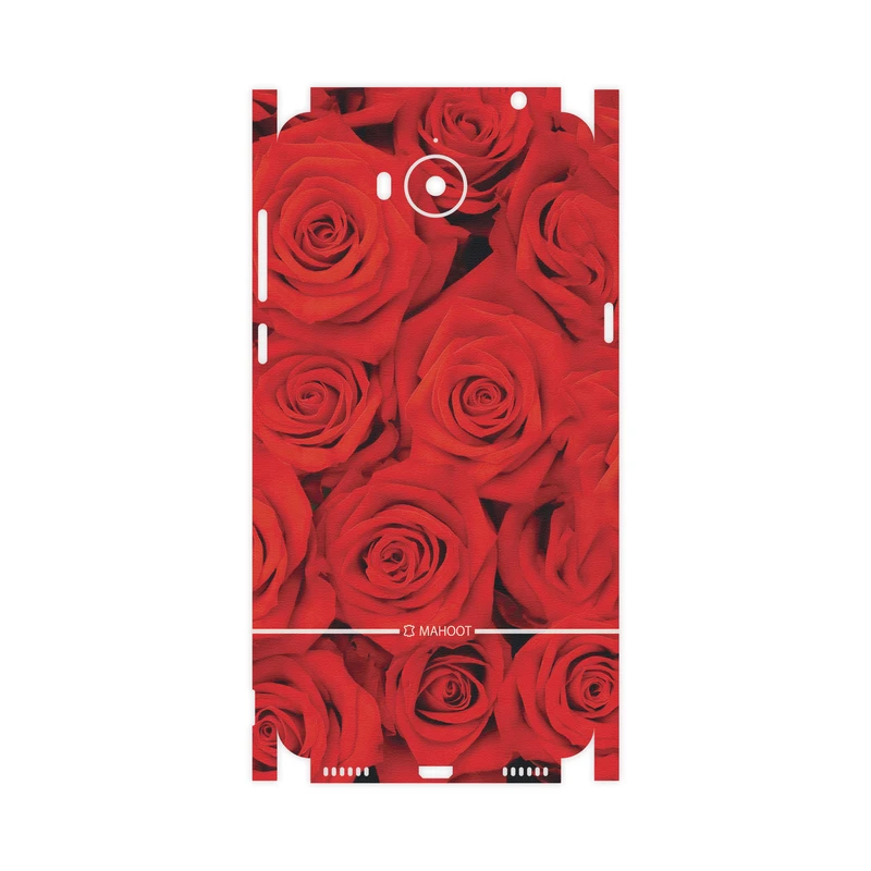 برچسب پوششی ماهوت مدل Red-Flower-FullSkin مناسب برای گوشی موبایل هوآوی Y5 2017